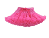 Hot Pink Fluffy Layered Tutu Skirt -  Girls Ballerina Pettiskirt, Fluffy Children Ballet Skirts.
